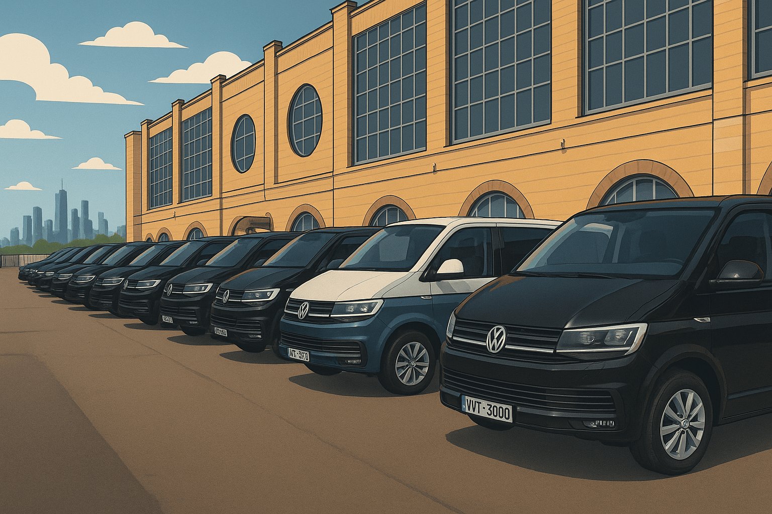 VW Transporter — ряд